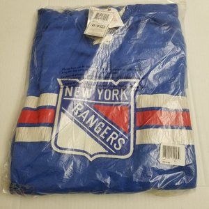 New York Rangers Hockey CCM Fleece Crew Shirt *XL* NWT